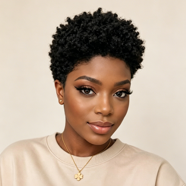 Bequeen Vibrant Lowcut Elegance Pixie Lace Wig(4 colors)