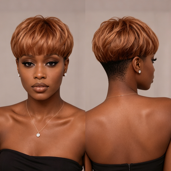 Bequeen Brown Cute Mushroom Styled Easy-wear Topper