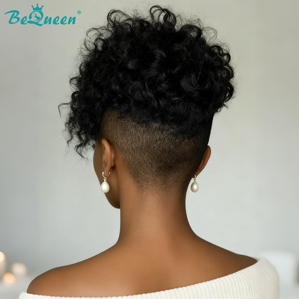 Bequeen Vintage 1B Curly Style Topper