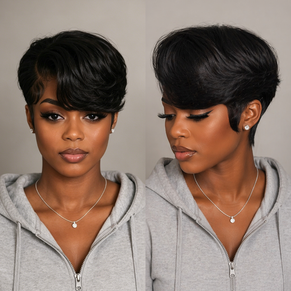 Bequeen Red Side Part Frontal Lace Wig(2 Colors)