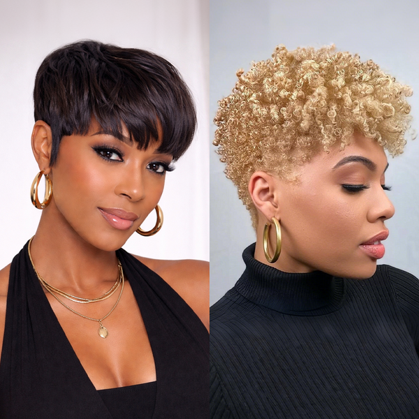 Bequeen Machine Made Fashion Short Wig