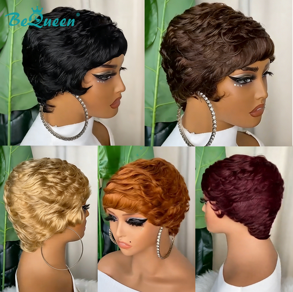 Bequeen Easy on&off Special Made Pixie Cut Wig
