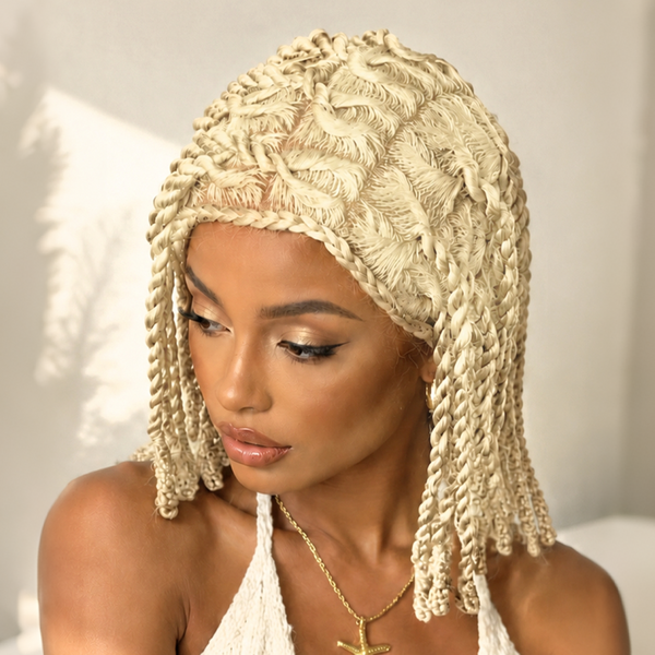 Bequeen Fashion Siren Blonde Braid Full Lace Wig