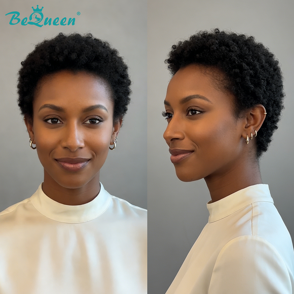 Bequeen Short Cut Elegance Pixie Lace Wig-2