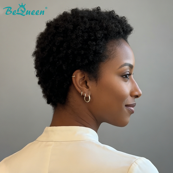 Bequeen Short Cut Elegance Pixie Lace Wig-2