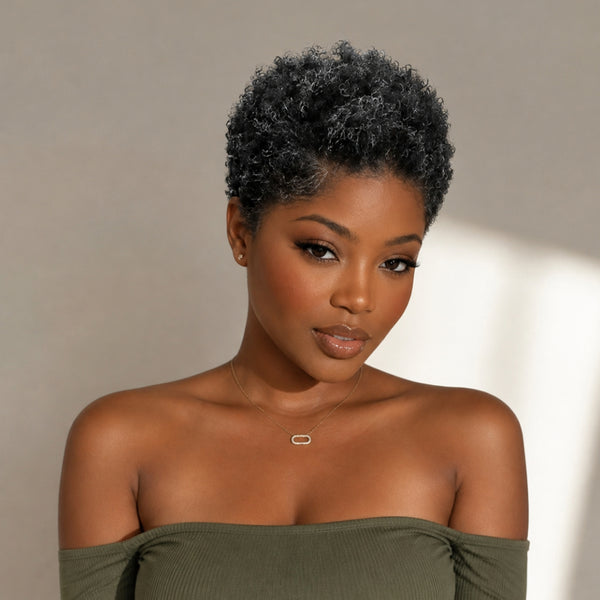 Bequeen Vibrant Lowcut Elegance Pixie Lace Wig(4 colors)