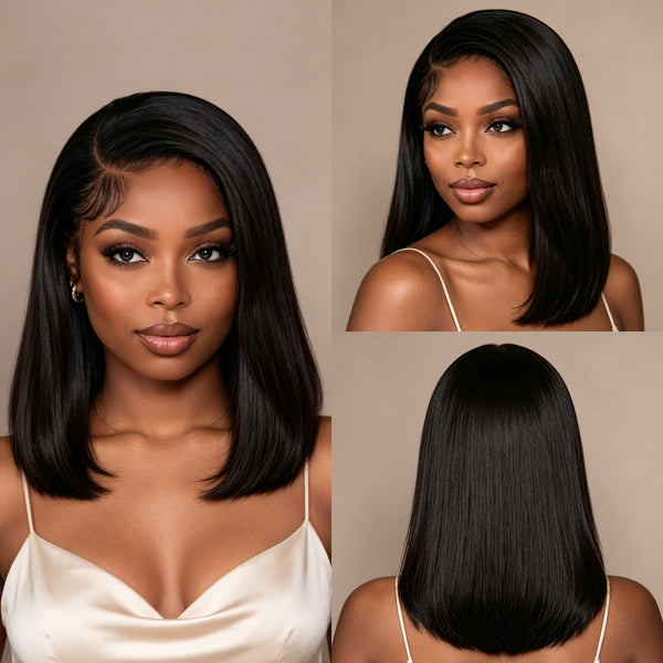 Bequeen 13x4 Lace Straight Gluleless Customized Wig