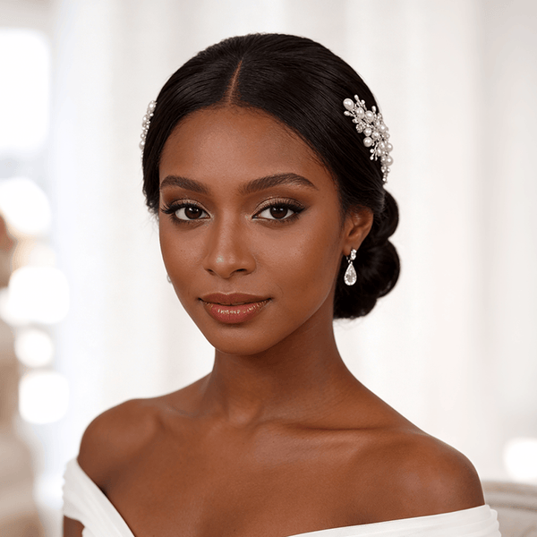 BeQueen Wig WEDDING WIG Bequeen Diamond Two Buns Layer Full Lace Wedding Wig