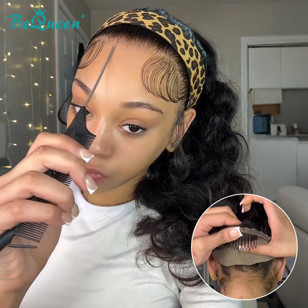 Bequeen Vintage 1B Long Ponytail Wig