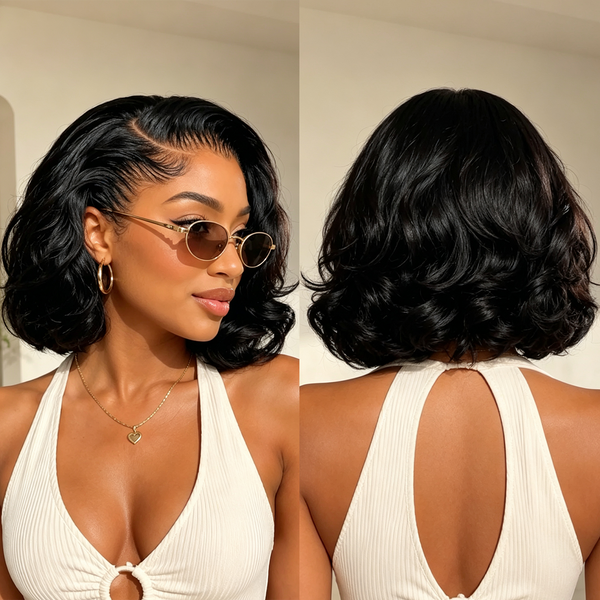 Bequeen 1B Classic Natural Style Bob Wig