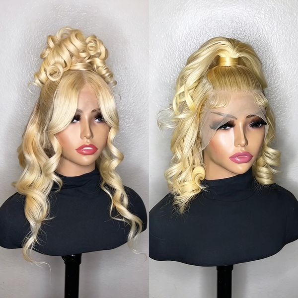 Bequeen Blonde 12 inch Wave With Ponytail