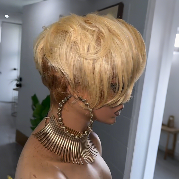 Bequeen Full Lace Side Part Pixie Wig-2