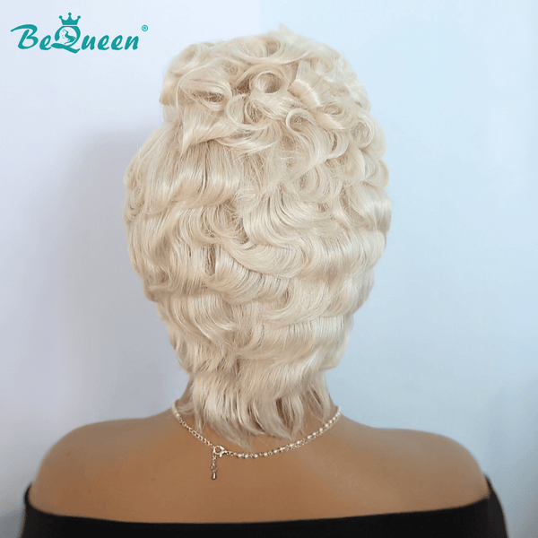 BeQueen Wig PIXIE WIGS Bequeen 613 Waves Pixie Lace Wig