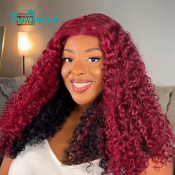 BeQueen Wig Bangs wig Bequeen Bob Two Color DualStyle Wig