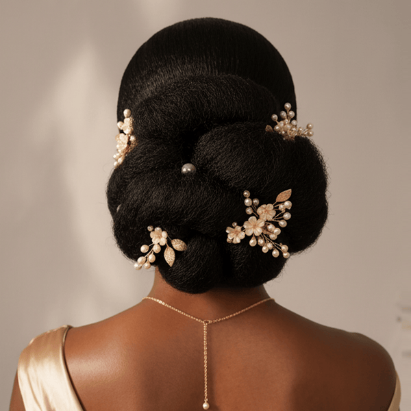 BeQueen Wig WEDDING WIG Bequeen Cathedral Veil with Floral Embroidery Wedding Wig-1