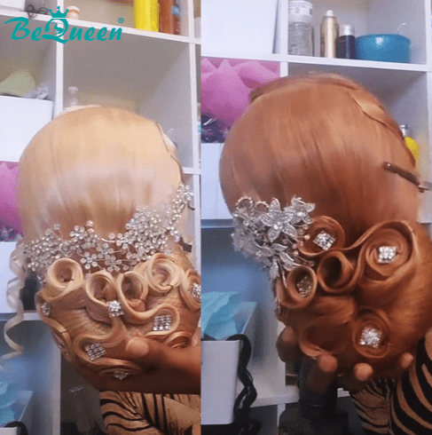 BeQueen Wig WEDDING WIG Bequeen Color Wedding Wig