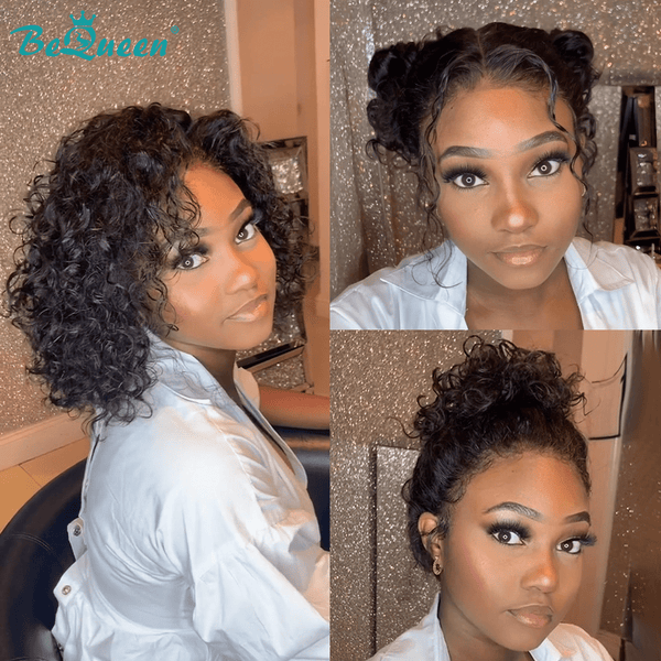 BeQueen Wig Bequeen Curly Wave Long Lace Bob Wig