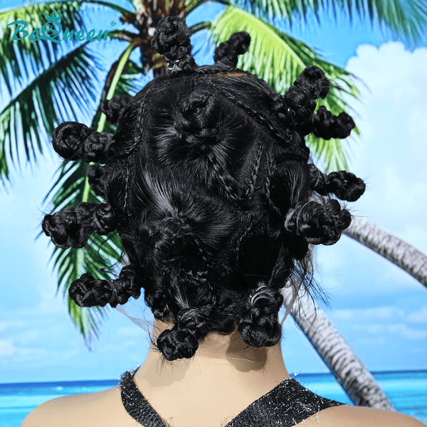 BeQueen Wig Sexy Braid Lace Wig Bequeen Cute Full Lace 100% Human Hair Braid