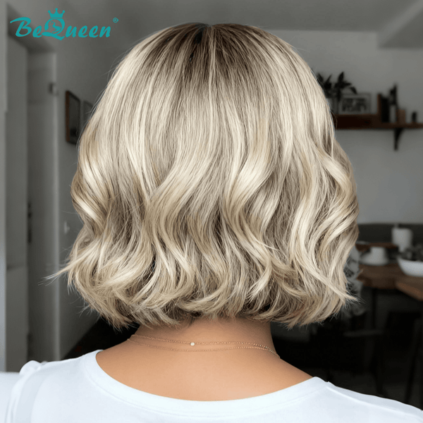 BeQueen Wig Bequeen Fashion Black MIxed 613 Bob Lace Wig