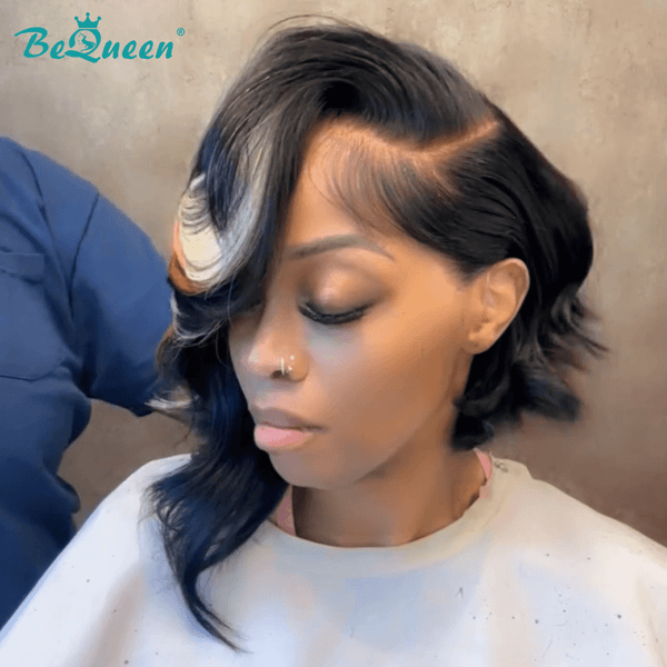 BeQueen Wig FULL LACE WIG Bequeen Fashion Side Part Wave Full Lace Wig