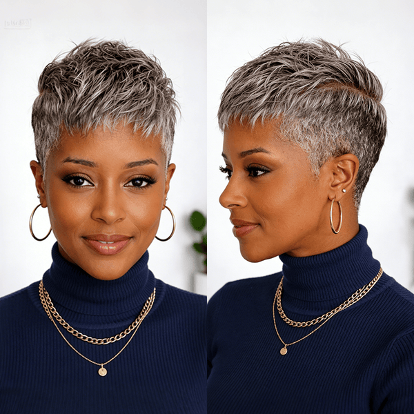 BeQueen Wig Luxurious Customized Wigs Bequeen Luxurious Customized Fashion Short Lace Wig