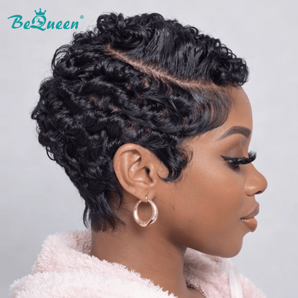 BeQueen Wig PIXIE WIGS Bequeen Pixie Wave Frontal Lace Wig-1