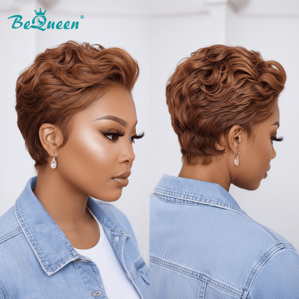 BeQueen Wig PIXIE WIGS Bequeen Resplendent Frame Sexy Pixie Frontal Lace Wig