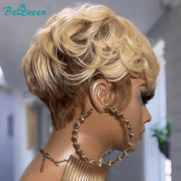 BeQueen Wig PIXIE WIGS Bequeen Retro Glam Waves Pixie Lace Wig