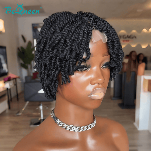 BeQueen Wig PIXIE WIGS Bequeen Rich Maroon Curly Wig-1