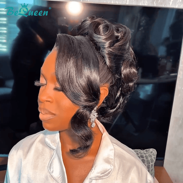 BeQueen Wig WEDDING WIG Bequeen Romantic Updo Wedding Wig