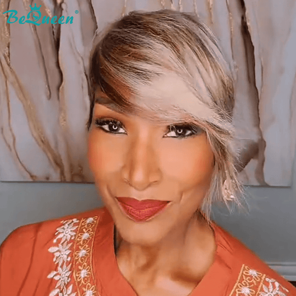 BeQueen Wig TOPPER & MOHAWK Bequeen Rose Ice Machine Made Topper