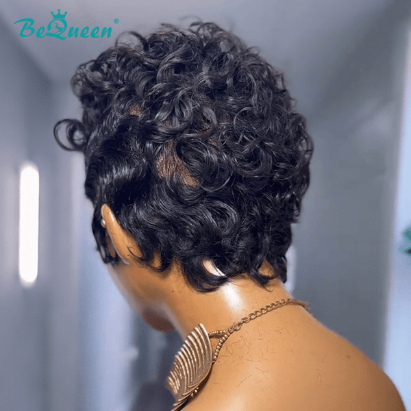 BeQueen Wig FULL LACE WIG Bequeen Sexy Black Curly Full Lace Wig