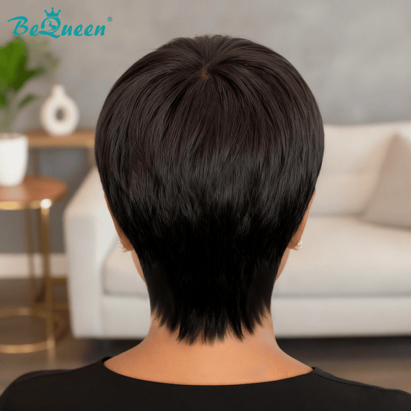 BeQueen Wig PIXIE WIGS Bequeen Sexy Pixie Bang Pixie Wig