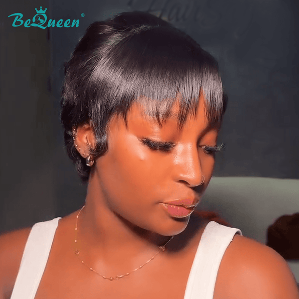 BeQueen Wig PIXIE WIGS Bequeen Velvet Ripple Pixie Lace Wig