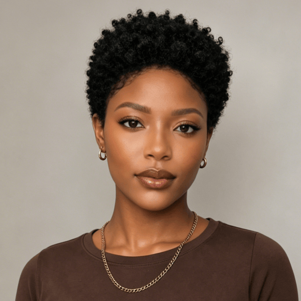 BeQueen Wig PIXIE WIGS Bequeen Vibrant Cut Elegance Pixie Lace Natrual Balck Wig