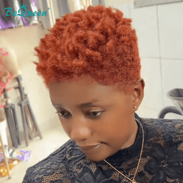 BeQueen Wig PIXIE WIGS Bequeen Vibrant Lowcut Elegance Pixie Lace Wig (Copy)