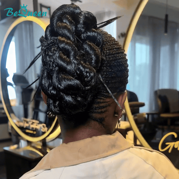 BeQueenWig Sexy Braid Lace Wig Bequeen 100% Human Hair Braided Wig