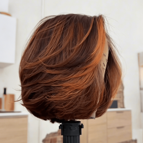 BeQueenWig Glueless Lace Wig BEQUEEN 13X4 Lace Two Colors Pretty Straight Customized Wig