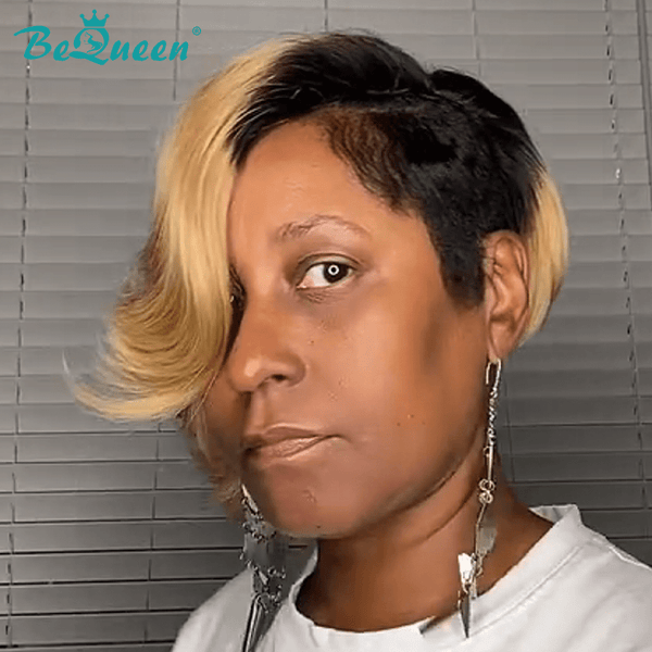 BeQueenWig TOPPER & MOHAWK Bequeen Layered And Feathered Sexy Topper