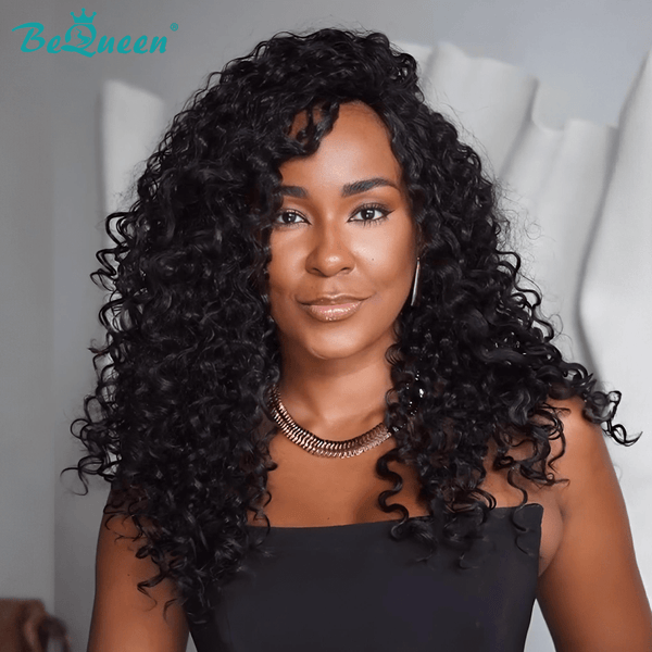 BeQueenWig No Lace Wig Bequeen Long Curly No Lace Wig