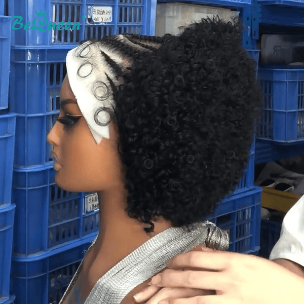 BeQueenWig Sexy Braid Lace Wig Bequeen Sexy Curly Wave Glueless Braid Wig