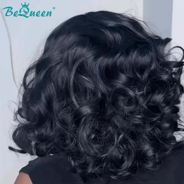 overseas Workout Wig Bequeen 100% Human Hair Body Wave Workout Wig