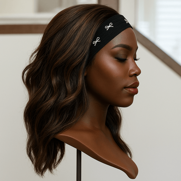 overseas Workout Wig Bequeen 1B Blonde Highlight Workout Wig