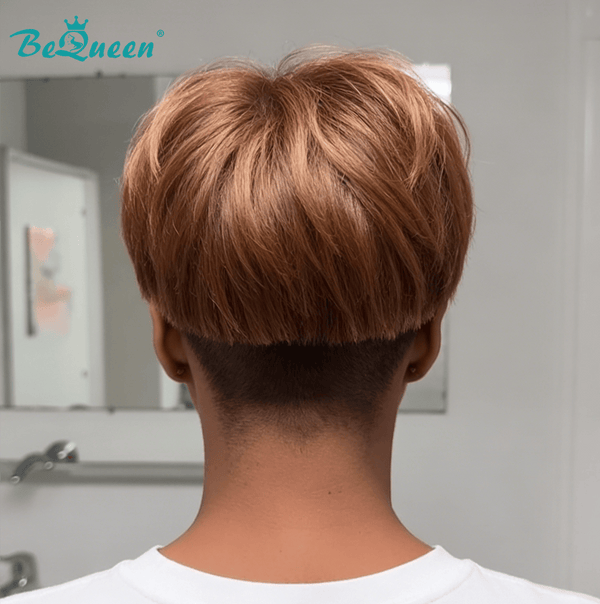 overseas TOPPER & MOHAWK Bequeen 1B/Brown Cute Mushroom Styled Easy-wear Topper