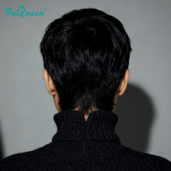 overseas PIXIE WIGS Bequeen 1B Special Made Pixie Cut Wig-1