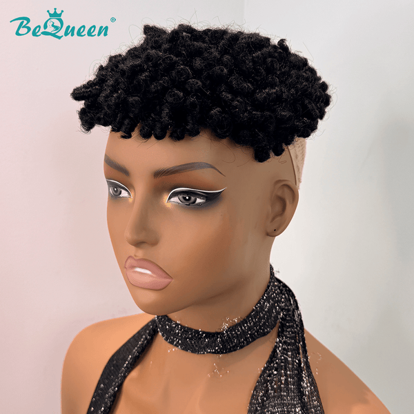 overseas TOPPER & MOHAWK Bequeen Machine Made 1B Short Cut Fashion Wig