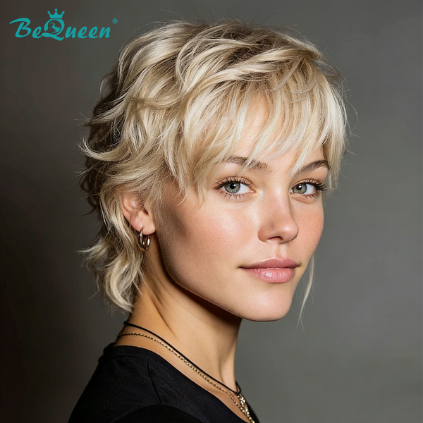 Bequeen 613 Wave Broken Style Short Cut Wig