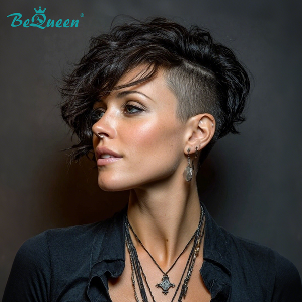 Bequeen 1B Side Part Elite Natrual Style Topper