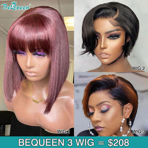 BEQUEEN Wholesale 3 Wigs $208 BeQueenWig