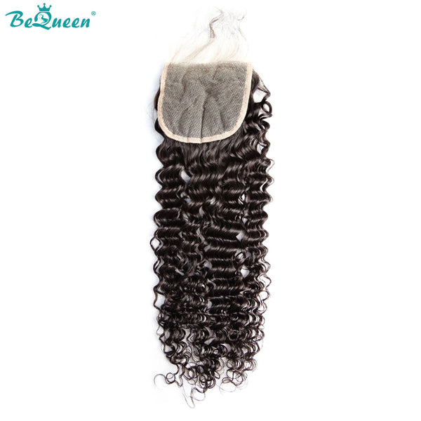 BEQUUEN 100% Virgin Hair Curly Wave HD 4x4/ 5x5 Lace Closure BeQueenWig